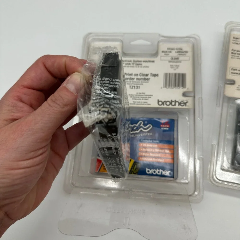2 Brother P-Touch Labels Refill TZ-131/132 1/2